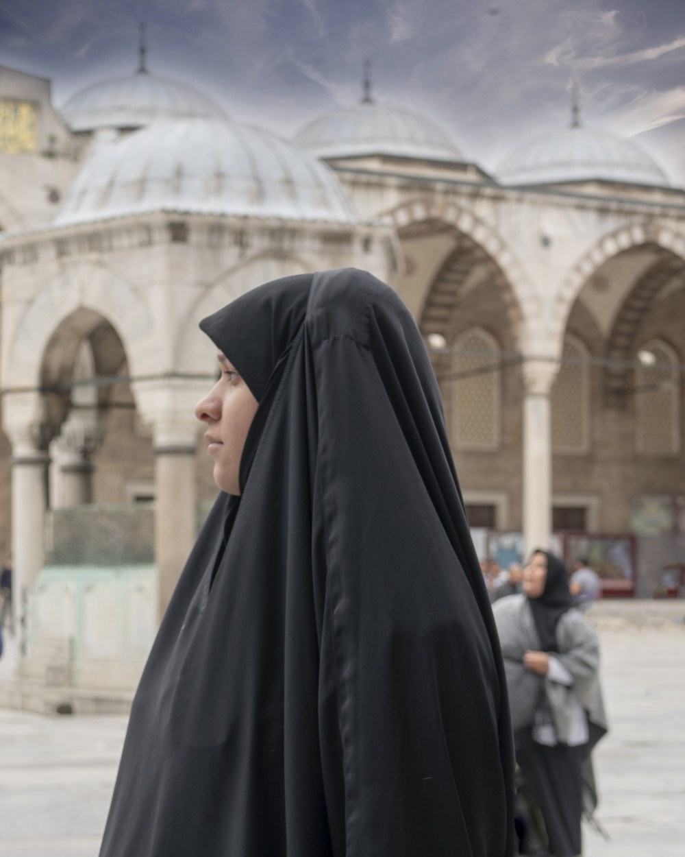 muslim woman with veil